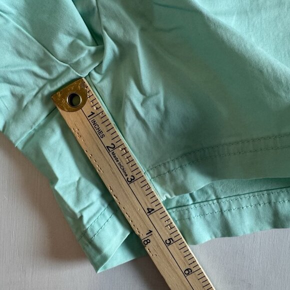 NWT Magellan Shorts Women’s Size 4 Happy Camper 4” Inseam Beach Glass Aqua NEW - Picture 8 of 8